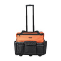 Rolling Tool Bag, 110 lbs Load Capacity, 27 Pockets Heavy Duty Roller Tool Bag on Wheels, Adjustable V952-GLGJD20YC16849CWN001V0