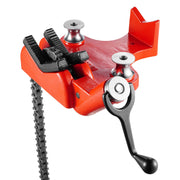 Heavy-Duty Pipe Chain Vise, 1/2" - 8" Pipe Capacity, 34.6" Rugged Chain & Cast Iron Base, Industrial-Grade V952-GLHQ128INCHHNDXLZV0