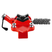 Heavy-Duty Pipe Chain Vise, 1/4" - 6" Pipe Capacity, 28" Rugged Chain & Cast Iron Base, Industrial-Grade Pipe V952-GLHQ146INCHHKQQRCV0