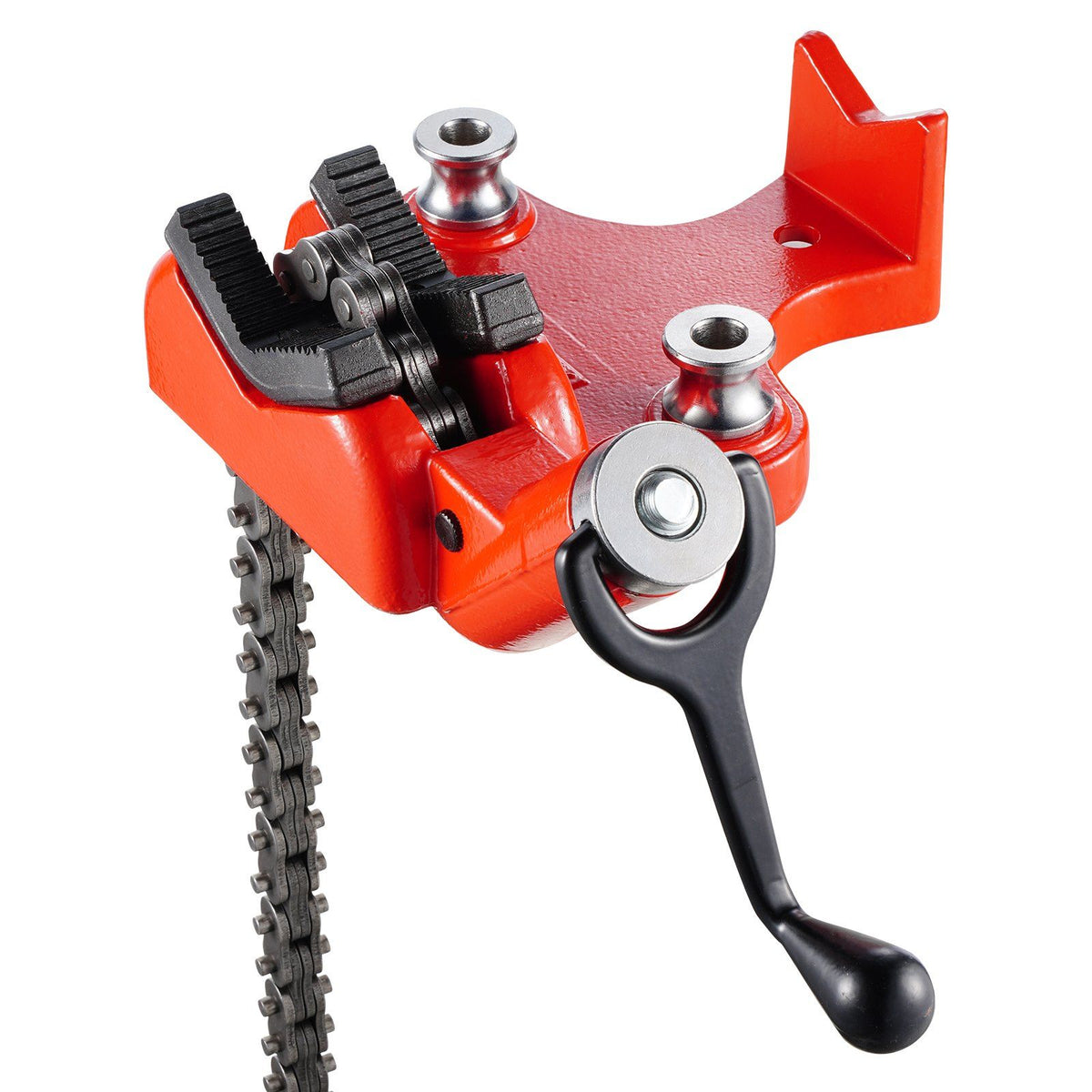 Heavy-Duty Pipe Chain Vise, 1/4" - 6" Pipe Capacity, 28" Rugged Chain & Cast Iron Base, Industrial-Grade Pipe V952-GLHQ146INCHHKQQRCV0
