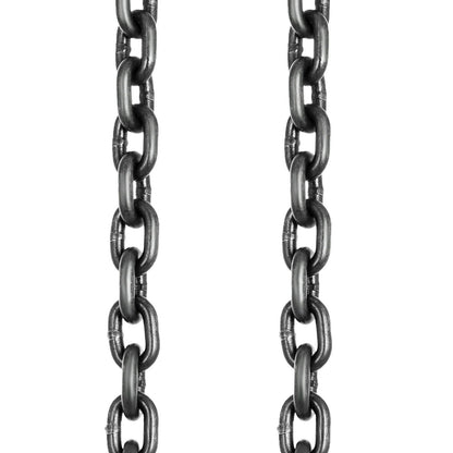 Chain Sling, 8 mm x 1m Lifting Chains with Hooks, G80 Engine Chain Hoist Lifts, 5 Ton Load Capacity Lifting V952-GLSJG80SZGL8MMX1MV0