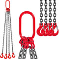 4 Legs Lifting Hook Chain Sling 2Mx8MM, 4T Lifting Chain Sling Legs Steel Factories Steel Powder Coating V952-GLSJG80SZGL8MMX2MV0