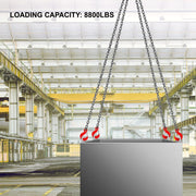 4 Legs Lifting Hook Chain Sling 2Mx8MM, 4T Lifting Chain Sling Legs Steel Factories Steel Powder Coating V952-GLSJG80SZGL8MMX2MV0