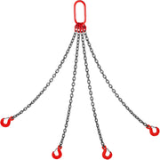 4 Legs Lifting Hook Chain Sling 2Mx8MM, 4T Lifting Chain Sling Legs Steel Factories Steel Powder Coating V952-GLSJG80SZGL8MMX2MV0