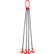 4 Legs Lifting Hook Chain Sling 2Mx8MM, 4T Lifting Chain Sling Legs Steel Factories Steel Powder Coating V952-GLSJG80SZGL8MMX2MV0