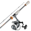 Rod and Fishing Reel Combo, IM6 Fiberglass & Carbon Fiber Spinning Rod and Reel Combo, Bass Fishing Pole with V952-GLZHFCLQX65YD6OUO001V0
