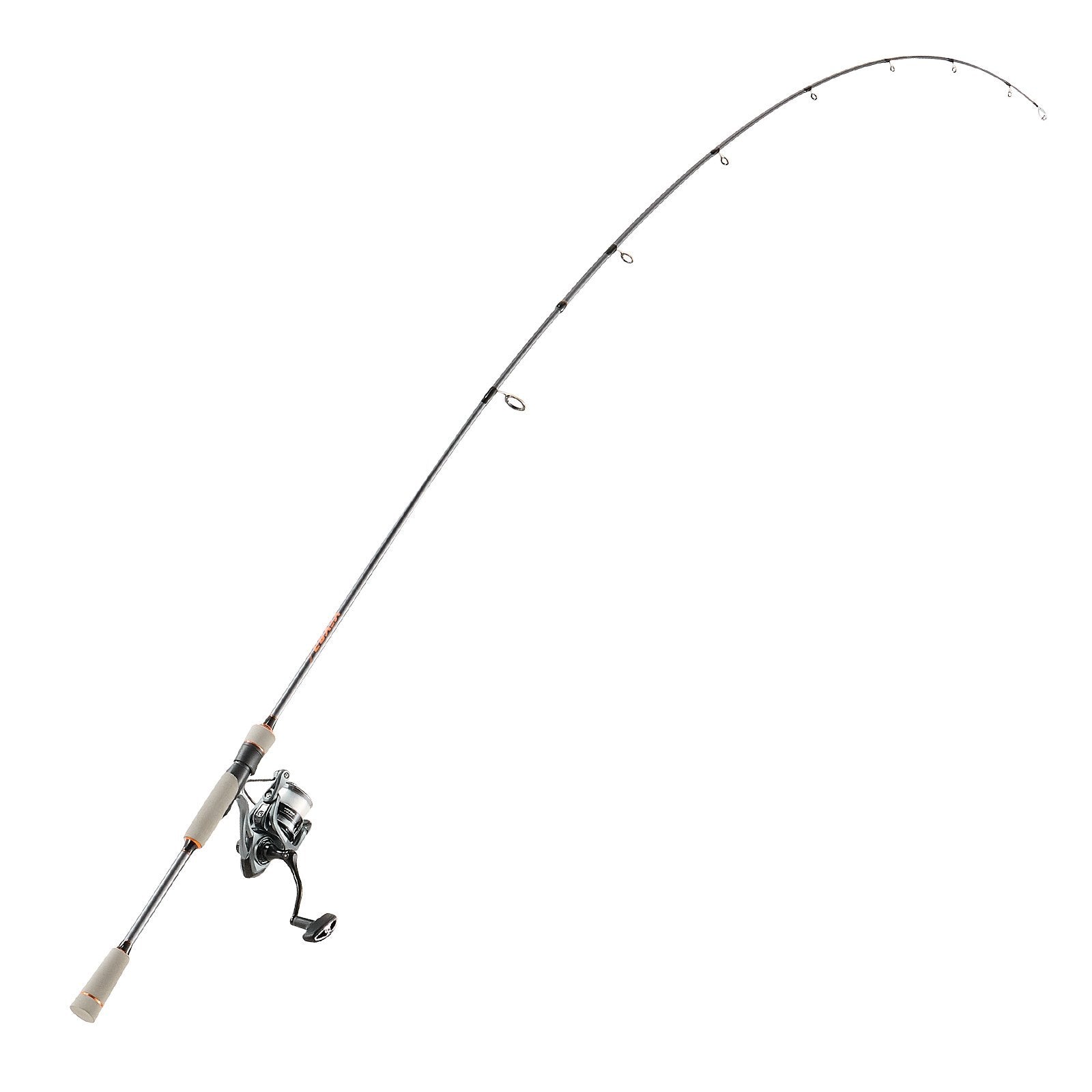 Rod and Fishing Reel Combo, IM6 Fiberglass & Carbon Fiber Spinning Rod and Reel Combo, Bass Fishing Pole with V952-GLZHFCLQX65YD6OUO001V0