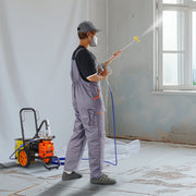 Diaphragm Airless Paint Sprayer, 1100 W Efficiency Cart Airless Paint Sprayer, 2000 psi High Pressure Paint V952-GMSGYWQPTJ11GUFKJV3