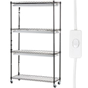 Plant Stand with Grow Lights 4 Tiers 180W 150 cm Tall Plant Grow Shelf V952-GNZWJ150CM90CHT6KV3