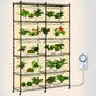 Plant Stand with Grow Light 6 Tiers 200W 59.1" Indoor Plant Grow Shelf V952-GNZWJ180CM12G2SEPV3