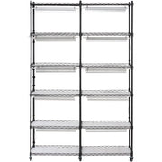 Plant Stand with Grow Light 6 Tiers 200W 59.1" Indoor Plant Grow Shelf V952-GNZWJ180CM12G2SEPV3