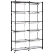 Plant Stand with Grow Light 6 Tiers 200W 59.1" Indoor Plant Grow Shelf V952-GNZWJ180CM12G2SEPV3