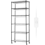 DIY Plant Stand with Grow Lights 6 Tiers 192W 70.9" Tall Plant Grow Shelf V952-GNZWJ180CM75LE0LQV3
