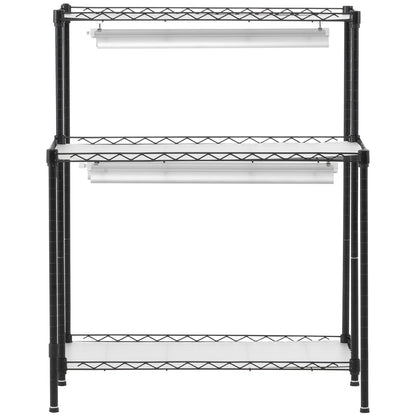 DIY Plant Stand with Grow Lights 6 Tiers 192W 70.9" Tall Plant Grow Shelf V952-GNZWJ180CM75LE0LQV3