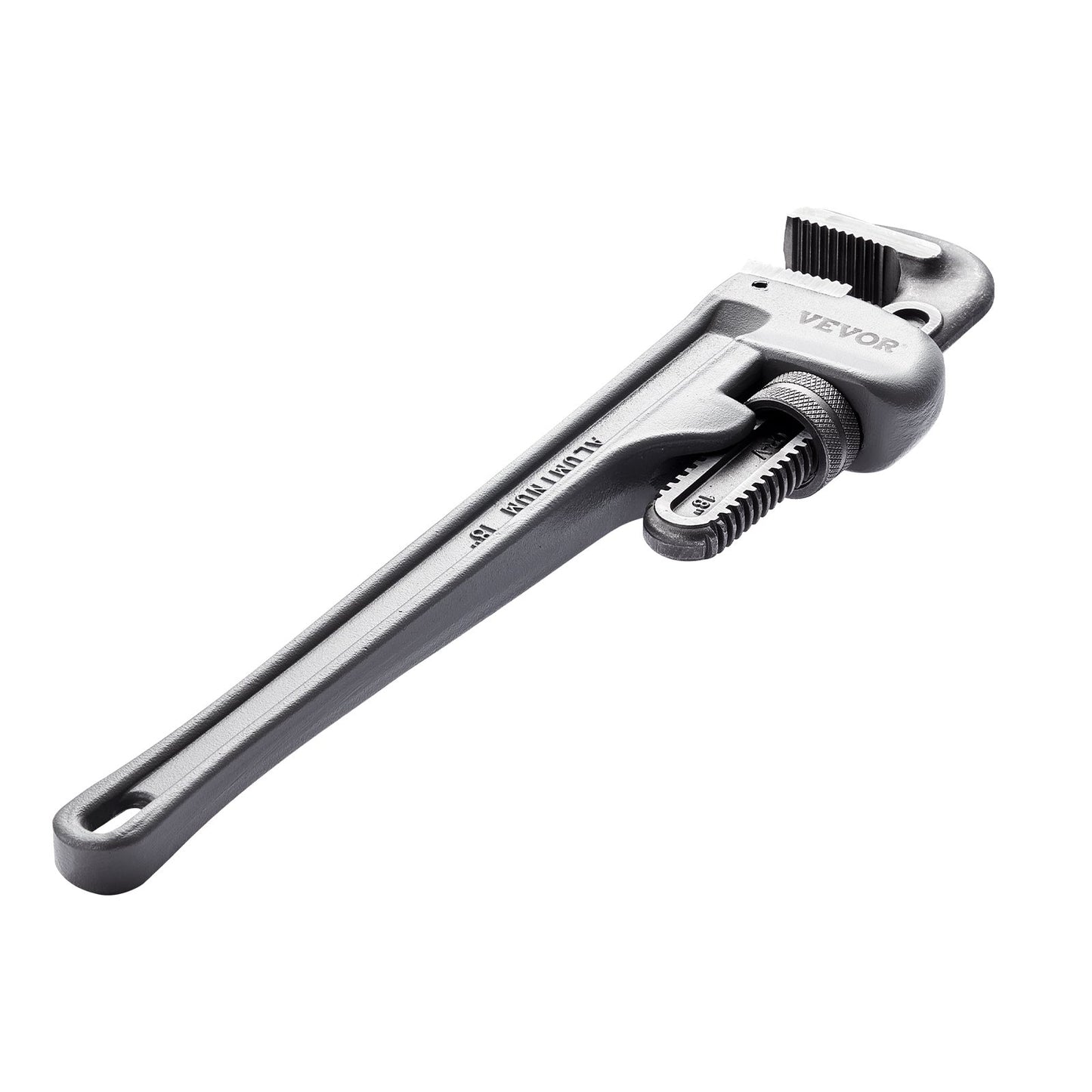 3-Piece Pipe Wrench Set, 10" 14" 18" Aluminum Straight Pipe Wrench, Adjustable Plumbing Wrench, with High V952-GQBS101418IN6D4SMV0