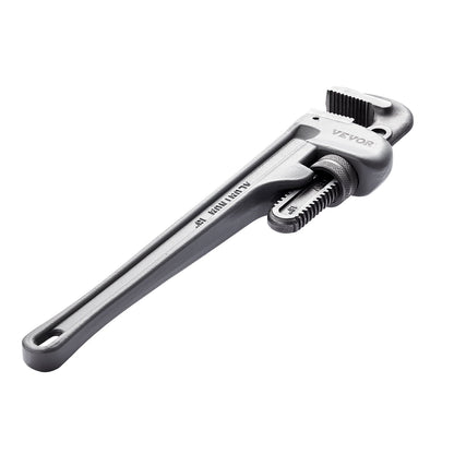 3-Piece Pipe Wrench Set, 10" 14" 18" Aluminum Straight Pipe Wrench, Adjustable Plumbing Wrench, with High V952-GQBS101418IN6D4SMV0
