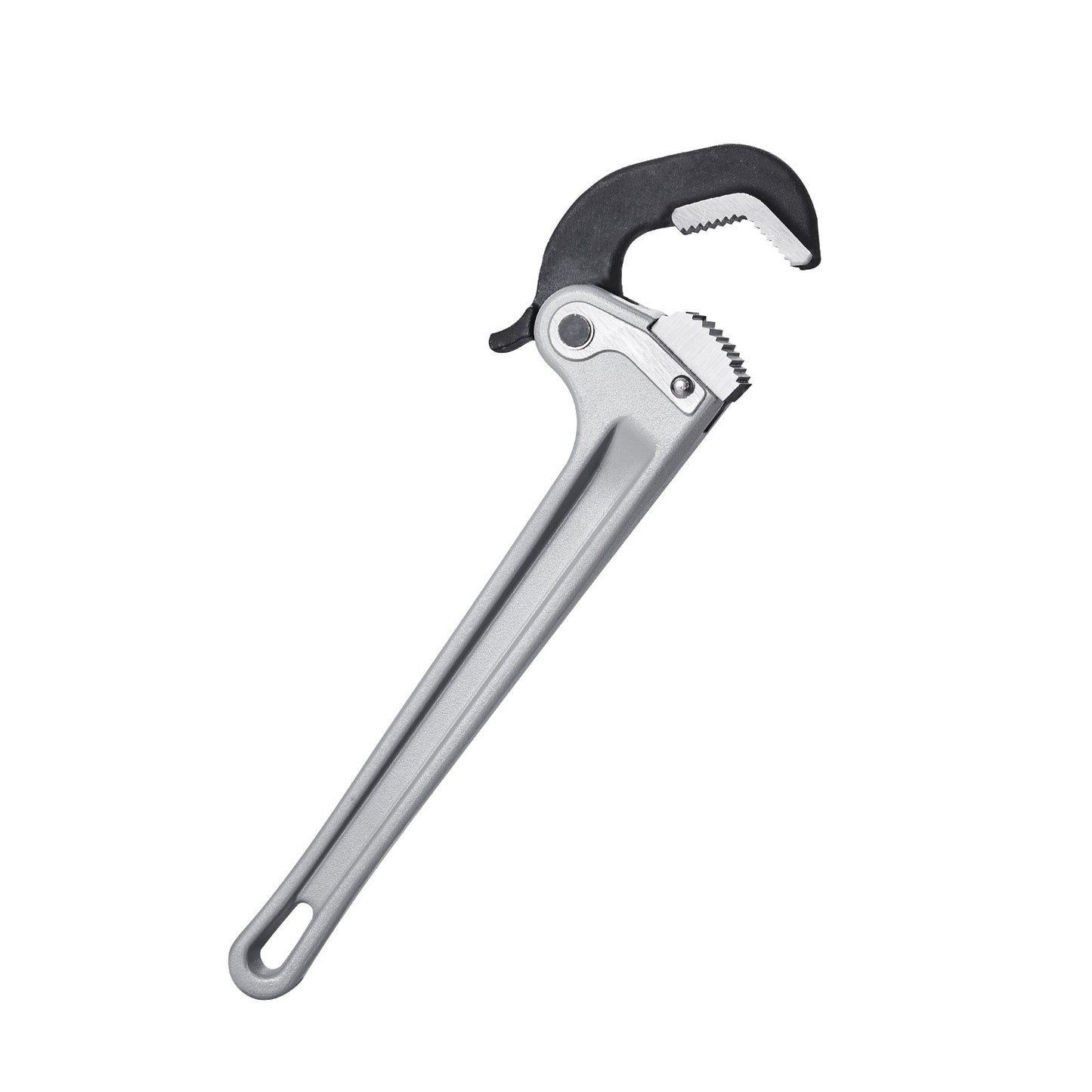 Pipe Wrench, 14" Aluminum Straight Pipe Wrench, Automatic Jaw Adjustment, Adjustable Plumbing Wrench, Easy to V952-GQBS14INCHZG5HXBPV0