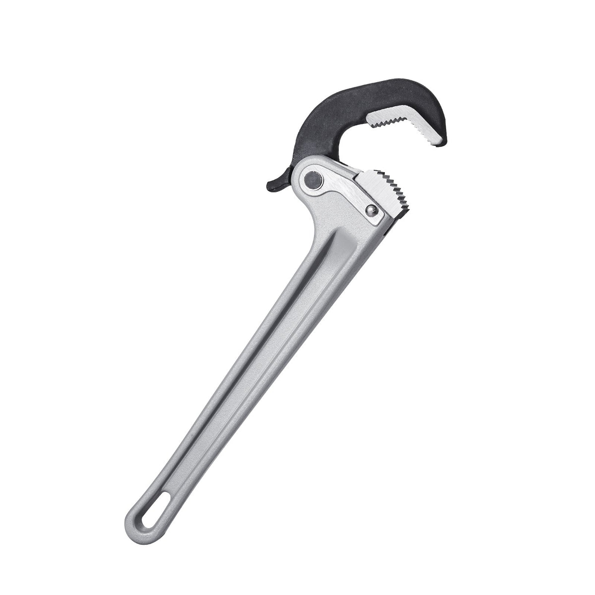 Pipe Wrench, 14" Aluminum Straight Pipe Wrench, Automatic Jaw Adjustment, Adjustable Plumbing Wrench, Easy to V952-GQBS14INCHZG5HXBPV0