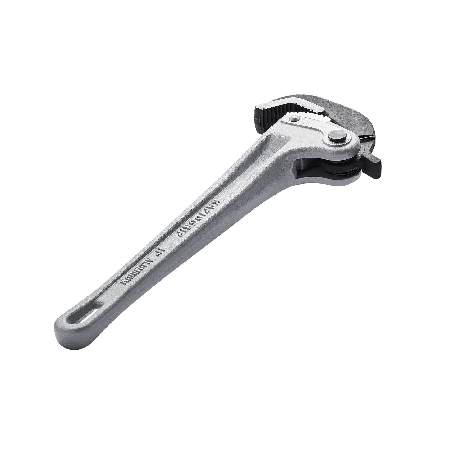 Pipe Wrench, 14" Aluminum Straight Pipe Wrench, Automatic Jaw Adjustment, Adjustable Plumbing Wrench, Easy to V952-GQBS14INCHZG5HXBPV0
