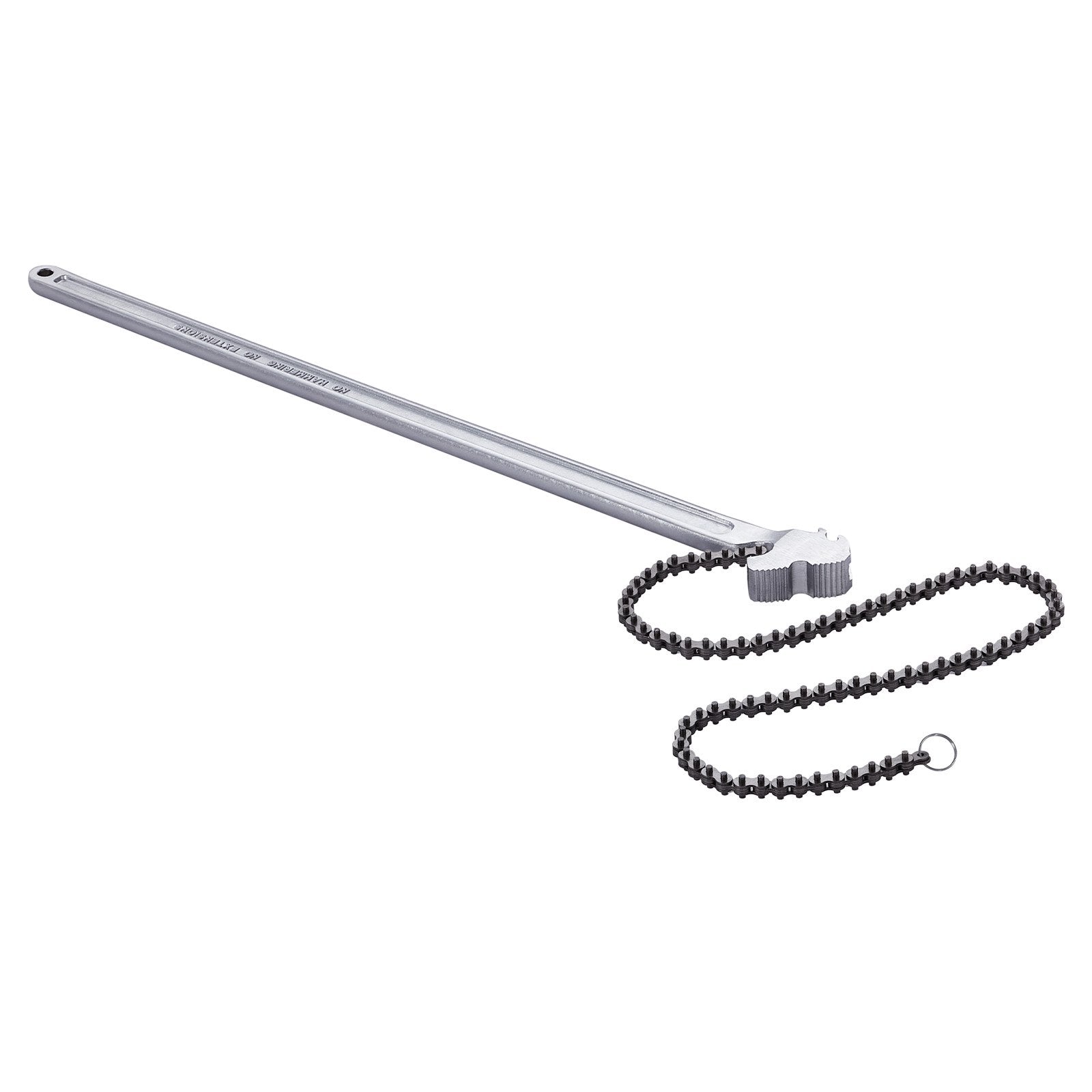 Chain Wrench, 48 inch Chain Pipe Wrench, 13.4 inch Diameter Capacity, CRV Reversible Pipe Fitting Tool Wrench V952-GQBSLT48INCHG4URHV0