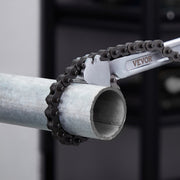 Chain Wrench, 48 inch Chain Pipe Wrench, 13.4 inch Diameter Capacity, CRV Reversible Pipe Fitting Tool Wrench V952-GQBSLT48INCHG4URHV0