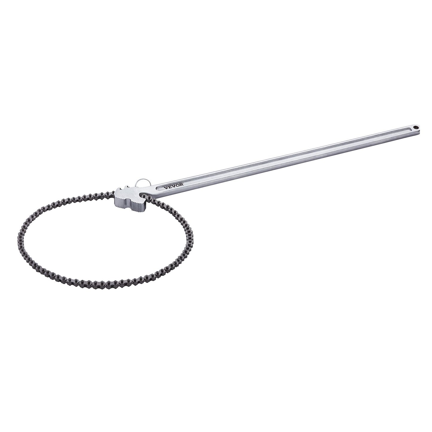 Chain Wrench, 48 inch Chain Pipe Wrench, 13.4 inch Diameter Capacity, CRV Reversible Pipe Fitting Tool Wrench V952-GQBSLT48INCHG4URHV0