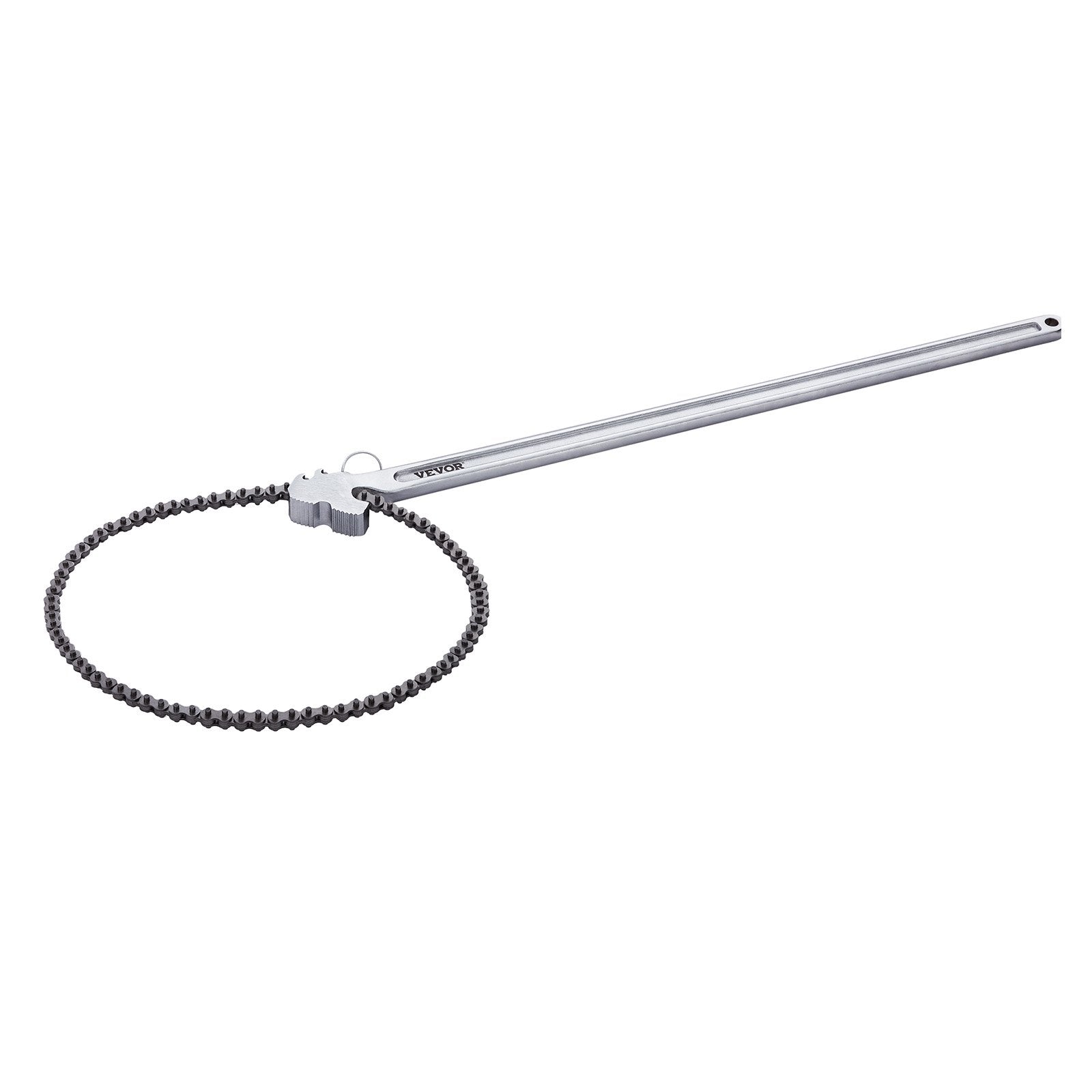 Chain Wrench, 48 inch Chain Pipe Wrench, 13.4 inch Diameter Capacity, CRV Reversible Pipe Fitting Tool Wrench V952-GQBSLT48INCHG4URHV0