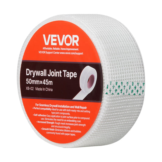 Drywall Mesh Tape, 50mm W x 45m L Self-Adhesive Fiberglass Drywall Joint Tape, 36 Rolls Dry Wall Patch for V952-GQJDZZBLXWW5W2VKJ001V0