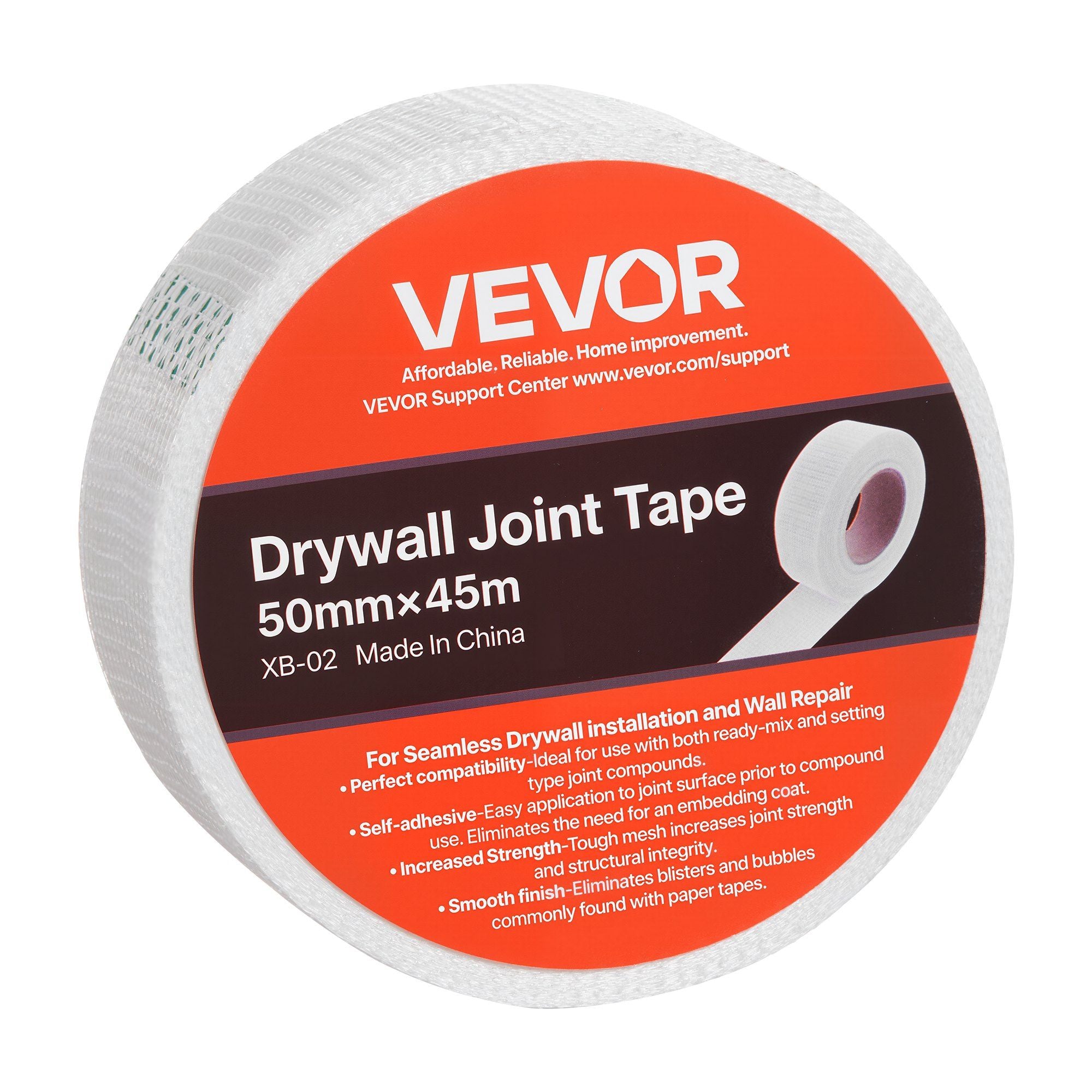 Drywall Mesh Tape, 50mm W x 45m L Self-Adhesive Fiberglass Drywall Joint Tape, 36 Rolls Dry Wall Patch for V952-GQJDZZBLXWW5W2VKJ001V0
