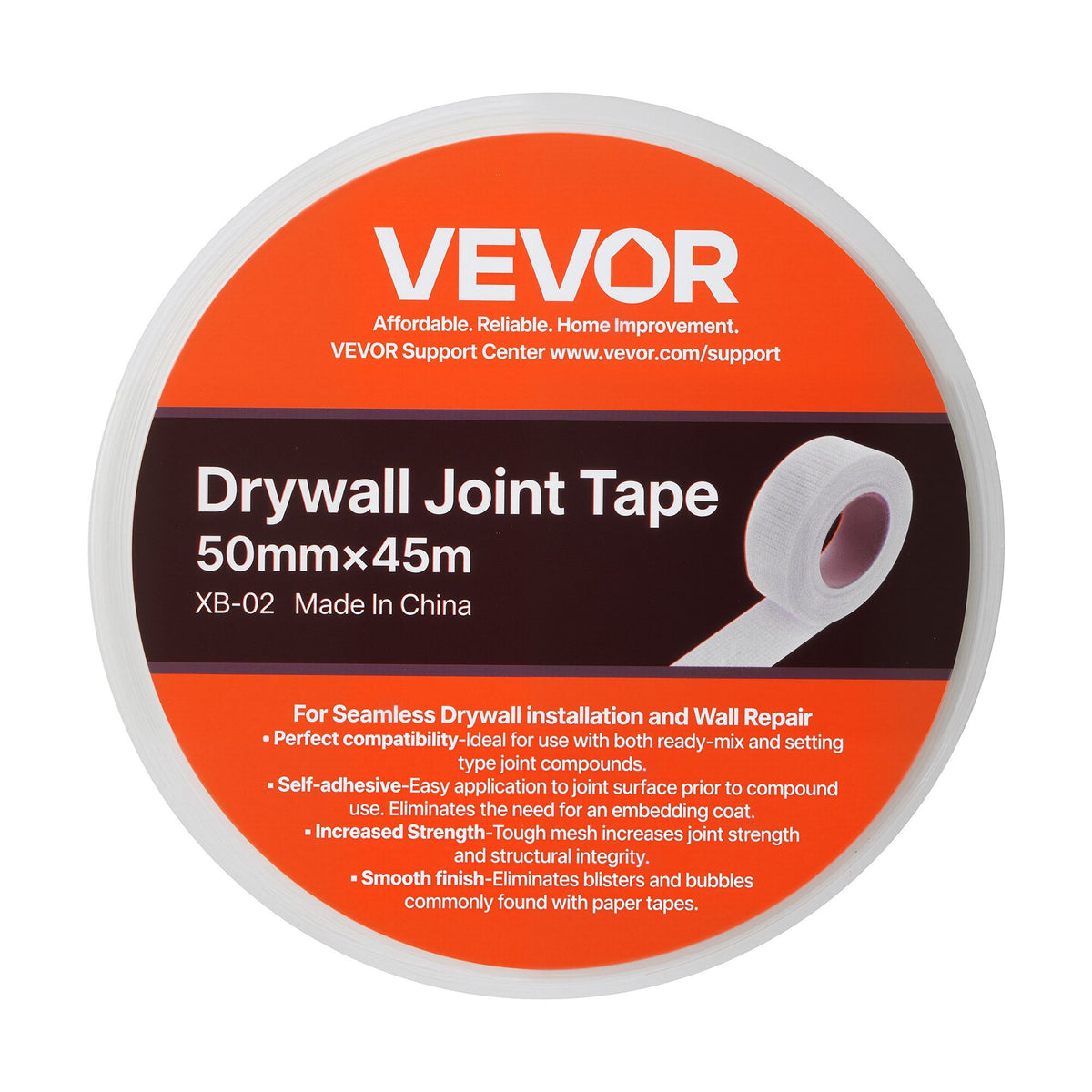 Drywall Mesh Tape, 50mm W x 45m L Self-Adhesive Fiberglass Drywall Joint Tape, 36 Rolls Dry Wall Patch for V952-GQJDZZBLXWW5W2VKJ001V0