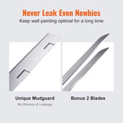 Drywall Flat Box, 10-Inch Wide Quick Clean, Aluminum Finishing Mud Box for Plasterboard, Wallboard, V952-GQPSHYC10FWSILJM1V0