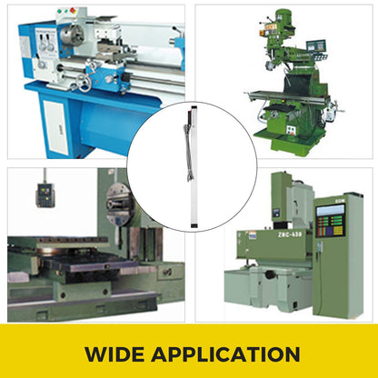 1 Axis Lathe Linear Scale 550mm with Accuracy 0.0002" Optical Length Precision Linear Scale Aluminum Body for V952-GSC550MMDC0000001V0