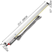 1 Axis Lathe Linear Scale 550mm with Accuracy 0.0002" Optical Length Precision Linear Scale Aluminum Body for V952-GSC550MMDC0000001V0
