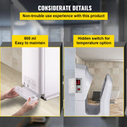 Jet Hand Dryer Blade Hand Dryer Automatic High Speed for Washroom White V952-GSJLSGSPQSBS-110PV3