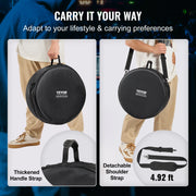 5-Piece Drum Bag Set, 1680D Oxford Fabric, Padded Drum Bags and Cases with 4.92 ft Detachable Shoulder Strap V952-GSNB1680DNJB9TCZYV0