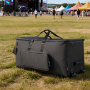 Electronic Drum Kit Bag, 600D, Padded Drum Bag with Wheels, Large 920 x 420 x 410 mm Interior, Lightweight V952-GSNBNJB1JTDZ6O9LU001V0