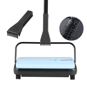 Carpet Sweeper Manual, Floor Sweeper with 300 ml Dustbin Capacity Easy to Empty, 17 cm Cleaning Width for V952-GSQSQBDDBDDSY8CF2001V0