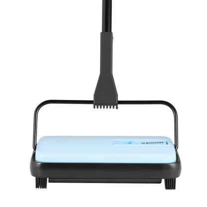 Carpet Sweeper Manual, Floor Sweeper with 300 ml Dustbin Capacity Easy to Empty, 17 cm Cleaning Width for V952-GSQSQBDDBDDSY8CF2001V0