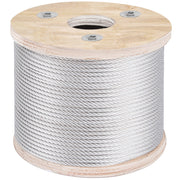 304 Stainless Steel Wire Rope Cable 4.8 mm 7x19 76 m reel V952-GSS7X19-4.8MM76M1V0