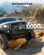 Electric Winch, 4500 kg Load Capacity, 12V DC Truck Winch with 8.3 mm x 19.8 m Steel Rope, Wireless & Wired V952-GSSDDJP10000NEA5P001V9