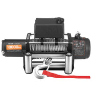 Electric Winch, 4500 kg Load Capacity, 12V DC Truck Winch with 8.3 mm x 19.8 m Steel Rope, Wireless & Wired V952-GSSDDJP10000NEA5P001V9