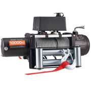 Electric Winch, 4500 kg Load Capacity, 12V DC Truck Winch with 8.3 mm x 19.8 m Steel Rope, Wireless & Wired V952-GSSDDJP10000NEA5P001V9