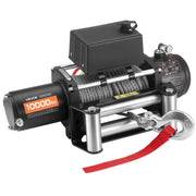 Electric Winch, 4500 kg Load Capacity, 12V DC Truck Winch with 8.3 mm x 19.8 m Steel Rope, Wireless & Wired V952-GSSDDJP10000NEA5P001V9