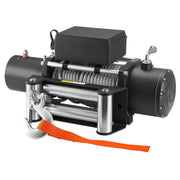 Electric Winch, 5400 kg Load Capacity, 12V DC Truck Winch with 9.1 mm x 24 m Steel Rope, Wireless & Wired V952-GSSDDJP120003DUL4001V9