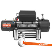 Electric Winch, 5400 kg Load Capacity, 12V DC Truck Winch with 9.1 mm x 24 m Steel Rope, Wireless & Wired V952-GSSDDJP120003DUL4001V9
