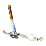 Come Along Winch, 5 Ton Max Pulling Capacity, 3.5 m Steel Cable, 3 Hooks, Heavy Duty Ratchet Power Puller V952-GSSJXQ5T13YC77Z63V0