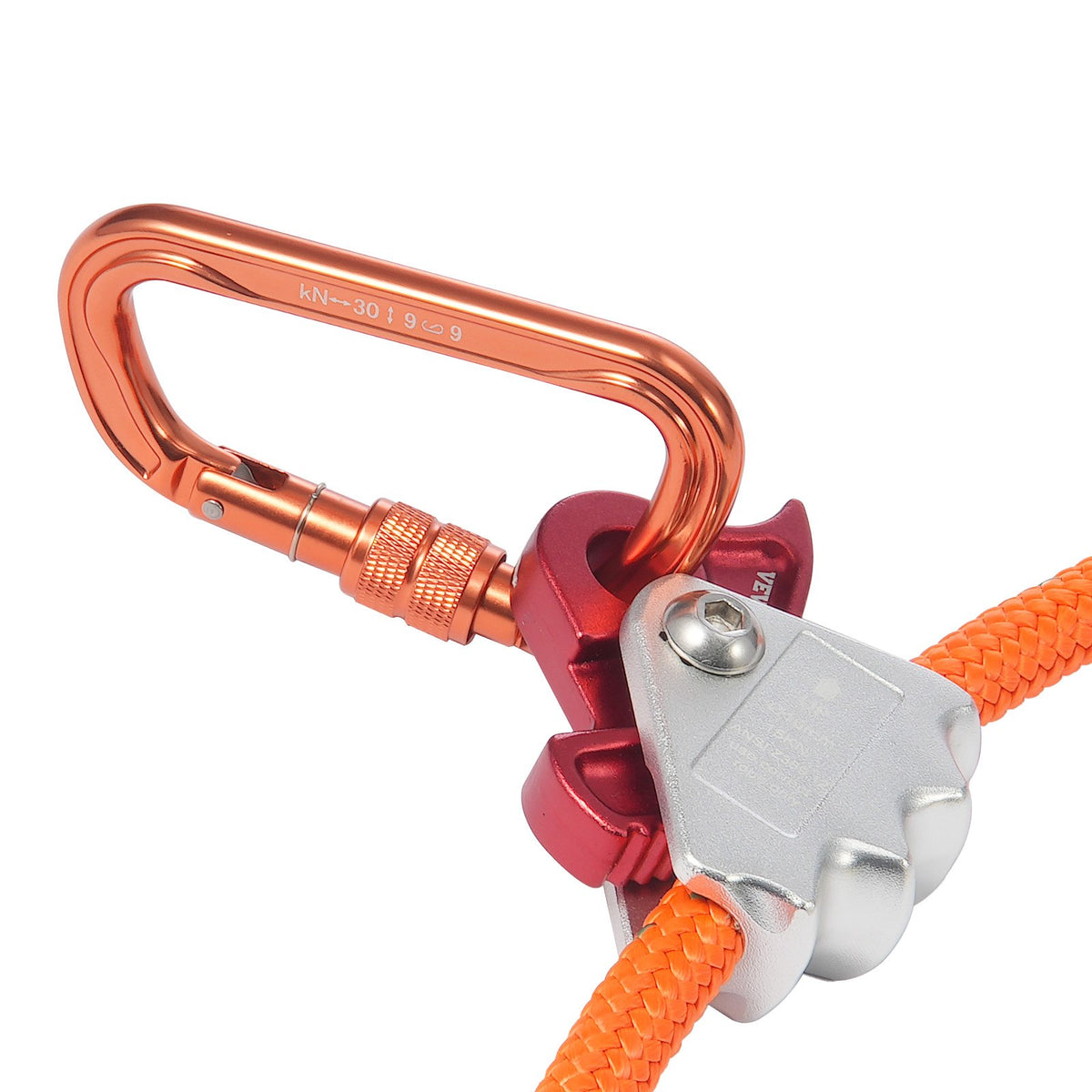 12.7mm Steel Core Flipline, 16ft(4.8m)Arborist Flipline for Tree Climbing with Alloy Steel Snap Hook & V952-GSSTJJSGSS16HY1WRV0