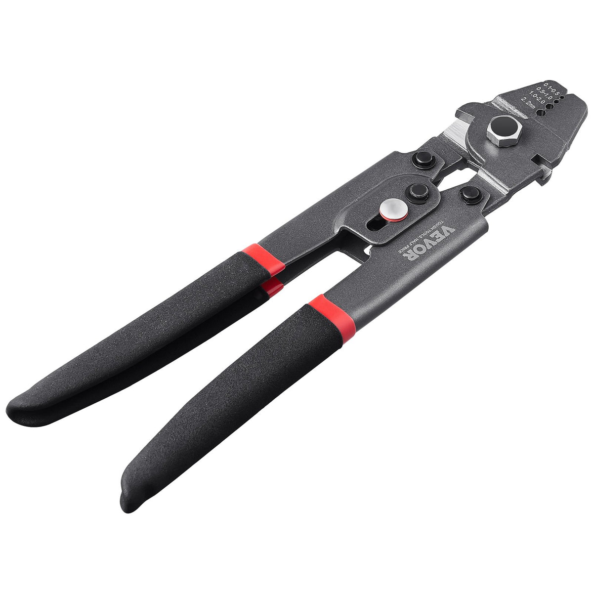 Crimping Tool, Up To 2.2mm Wire Rope Crimping Tool, Crimping Loop Sleeve Kit with a Cable Cutter and 160pcs V952-GSSYJQGSS16409CTZV0