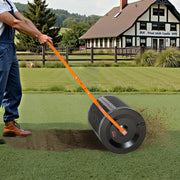 Compost Spreader, 24 in Wide Peat Moss Spreader with T Shaped Handle, 3 Heights Adjustable, Powder-Coated V952-GTSBJHSFMTCGIFLZ7001V0
