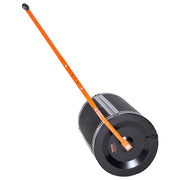 Compost Spreader, 24 in Wide Peat Moss Spreader with T Shaped Handle, 3 Heights Adjustable, Powder-Coated V952-GTSBJHSFMTCGIFLZ7001V0